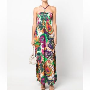 Paisley Print Ba&sh maxi dress